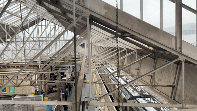 Canopies at Crewe Station October 2026