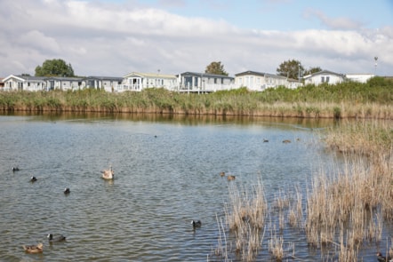 Lagoon view at Church Farm