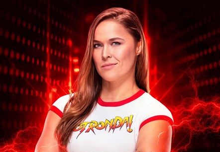 WWE2K19 Ronda Rousey Art