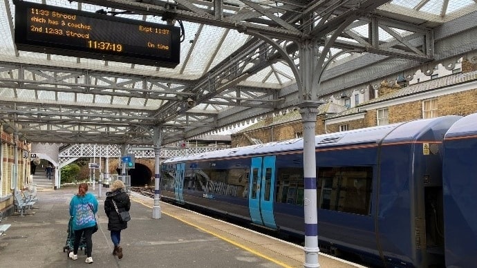 ONE MONTH TO GO: Passengers asked to plan ahead over October half term as Network Rail undertakes essential work on the Medway Valley line: Maidstone West