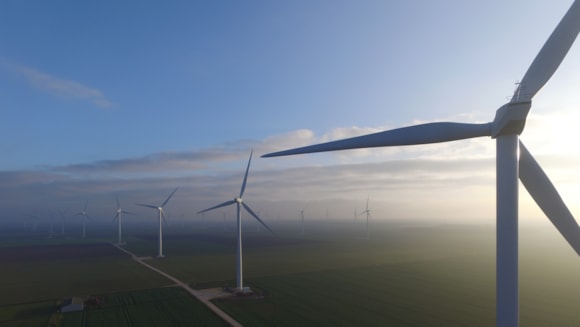 Pioneering testing suggests route to significant life extension for turbine blades: Goole Fields Drone 1