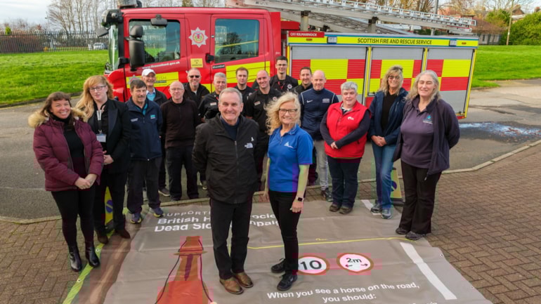 Drivers learn more about road safety at interactive event