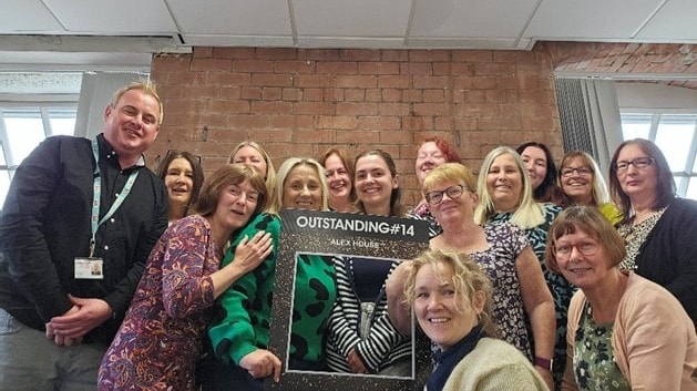 Staff at Alexandra House in Lancaster, which has just been awarded its 15th Ofsted 'Outstanding' grade