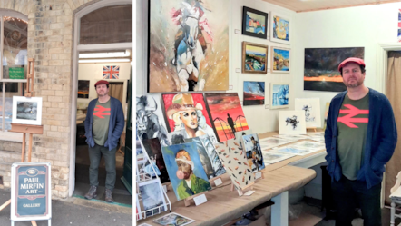 Paul Mirfin's gallery in Knaresborough