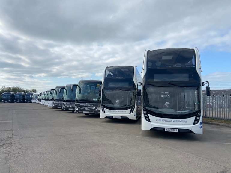 FirstGroup expands UK coach portfolio with acquisition of Wilfreda Beehive