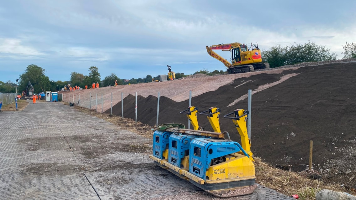 Positive progress being made in restoring railway between Haywards Heath and Lewes following derailment: Main works at Lewes complete