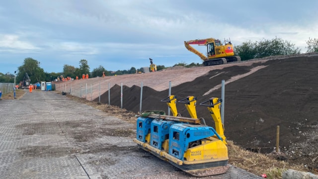Main works at Lewes complete: Main works at Lewes complete
