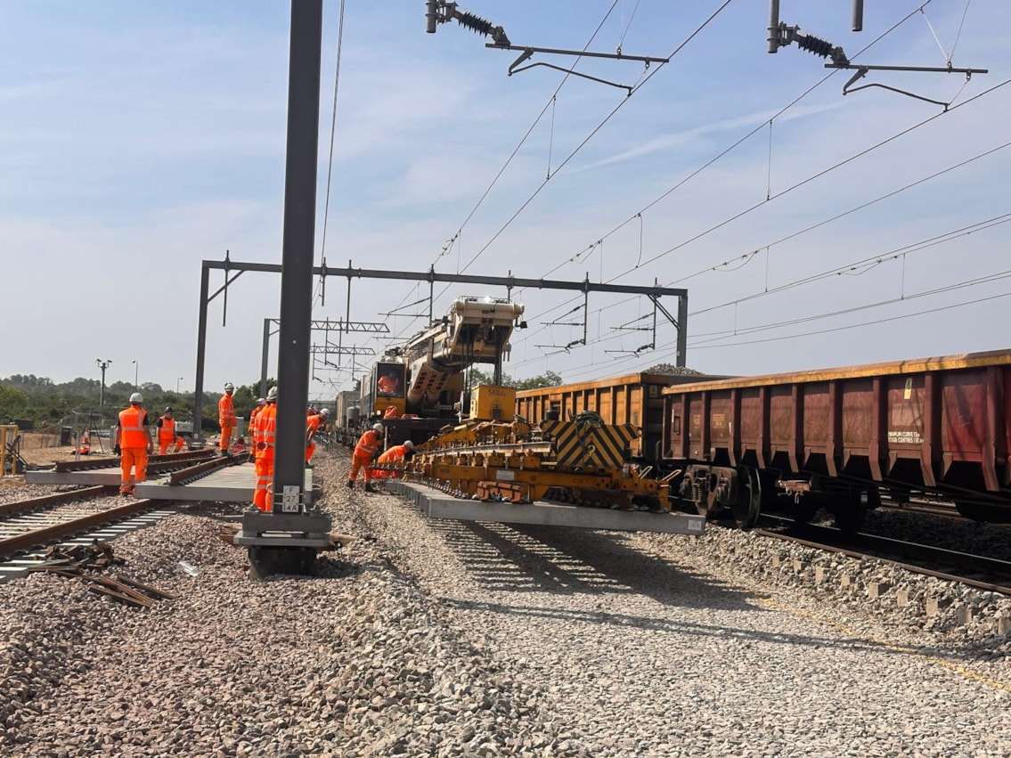 Switches and crossings work