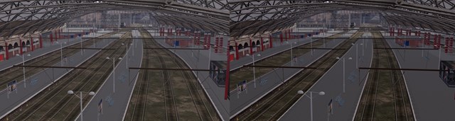 Liverpool Lime Street virtual reality imaging - existting vs future