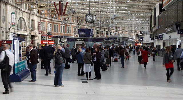 Waterloo Station Concourse - Before