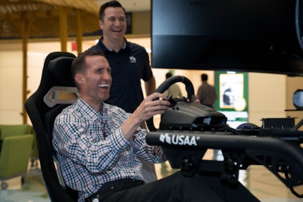 USAA Safe Driving Simulators