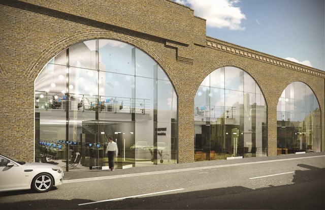 Arches redevelopment Burrell St SE1 - after