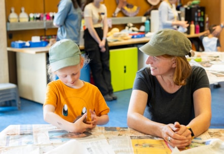 Visitors enjoying archaeology activities at the National Museum of Rural Life. Photo (c) Claudia Scandella  (6)