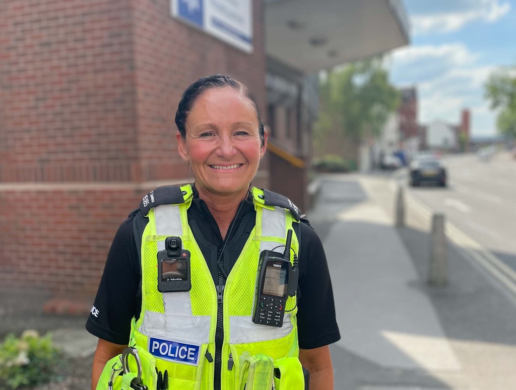 Police Constable Tammy Careless of Derbyshire Police