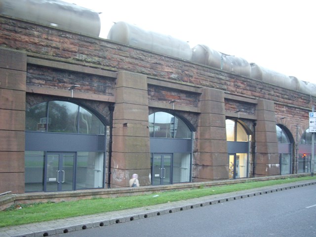 redeveloped Brandling Street arches