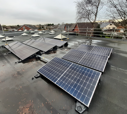 Garstang Library solar panels