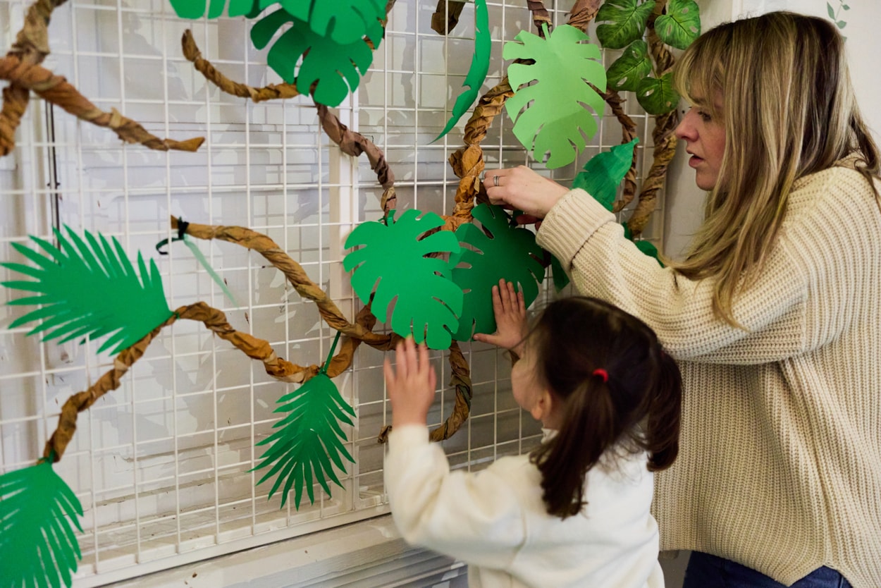 Visitors in 'Story Explorers', Leeds Central Library © British Library Board, photo by David Lindsay 3