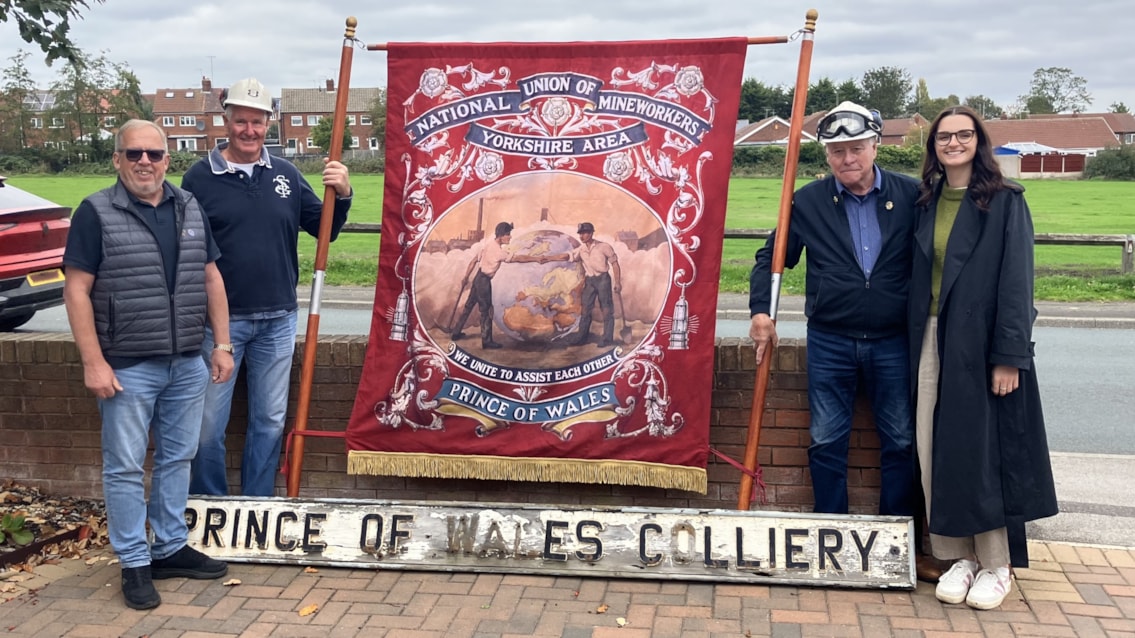 Sign of the times for Prince of Wales Colliery group: POW handover