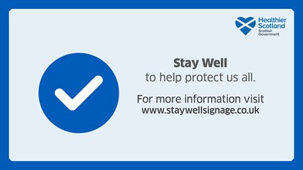 Stay Well Signage - Banner