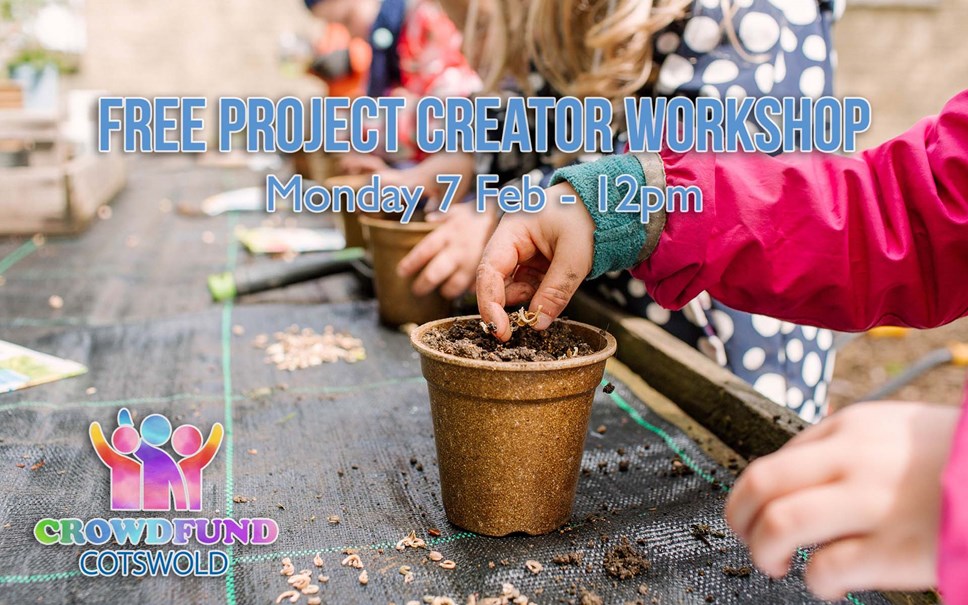 Crowdfund Cotswold - Project Creator Workshop