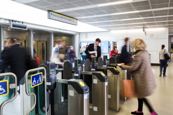 New applications for 60+ London Oyster Photocard applications now being accepted by TfL: TfL Image - Gateline at station