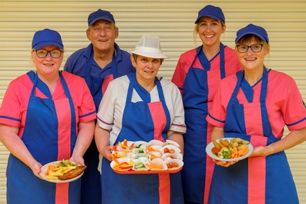 Catering Services team at Hurlford Primary