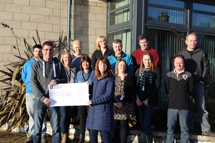 Moray Council staff raise over £2,000 for Keiran's Legacy