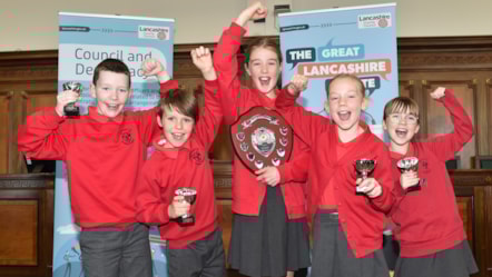 Edenfield Church of England Primary School winning team