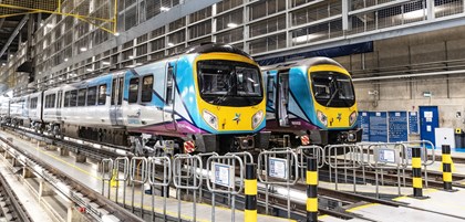 Passengers across the North of England set to benefit as TransPennine Express signs up Siemens Mobility to continue maintaining award-winning Class 185 fleet: Two 185s in Ardwick (3)