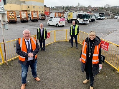 Councillors visit Lister Road