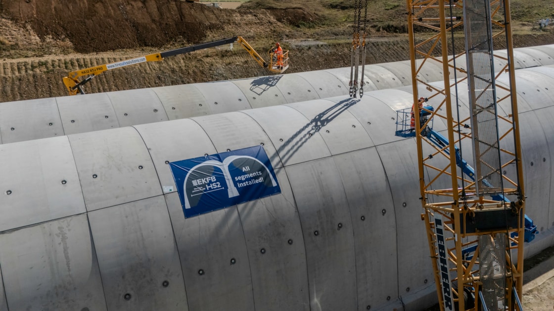 Chipping Warden Green Tunnel Final Lift 17168