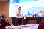 TfL Image - Walking and Cycling Commissioner Will Norman at TfL Travel for Life Inspiring Success awards: TfL Image - Walking and Cycling Commissioner Will Norman at TfL Travel for Life Inspiring Success awards