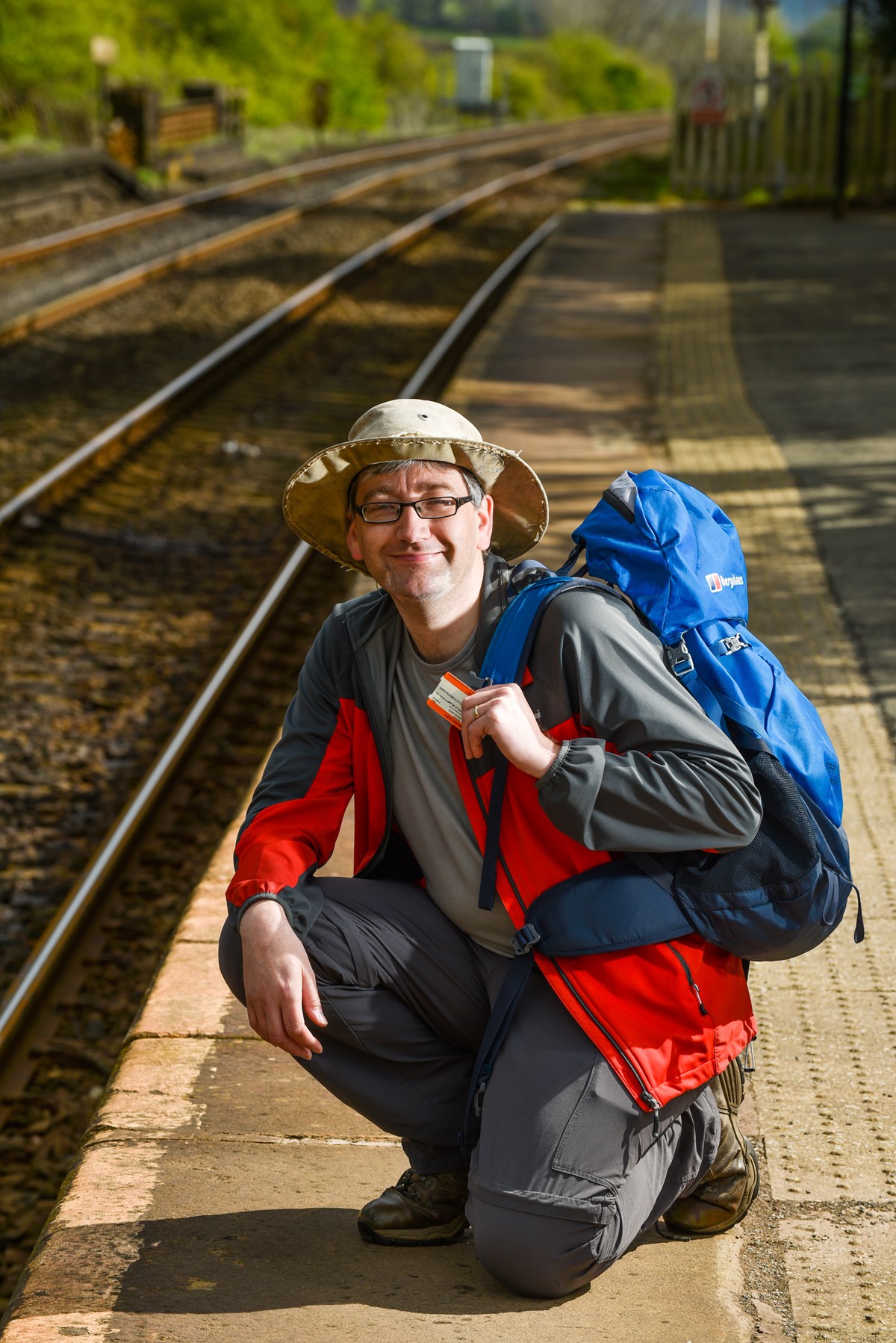 Andrew White, writer and presenter of TV series Walks Around Britain, who will be developing a series walks specially chosen to be easily accessible from Northern’s stations.