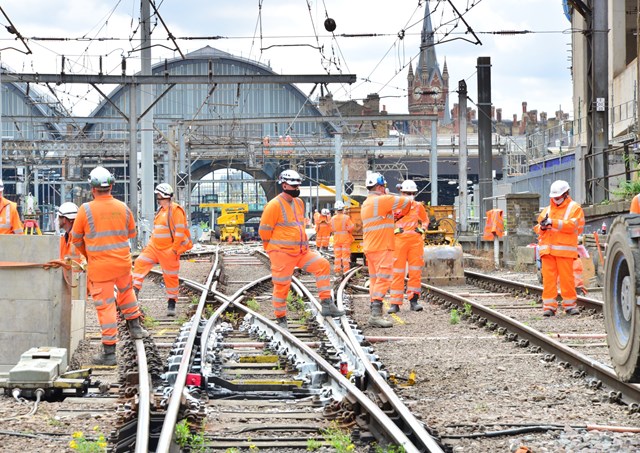 No trains to or from London King’s Cross on November weekend as Network Rail makes progress on £1.2billion East Coast Upgrade 