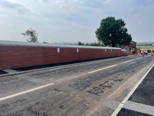 Major milestone for Kirk Hill bridge project as road closures end: Kirk Hill bridge-7
