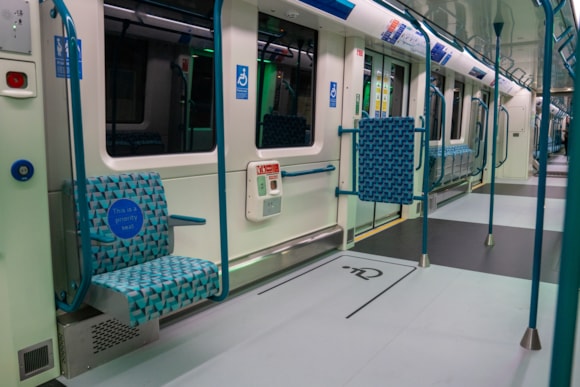 TfL Image - New DLR train priority area