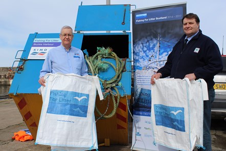 Buckie Harbour joins international sea clean-up scheme.: Buckie Harbour joins international sea clean-up scheme.