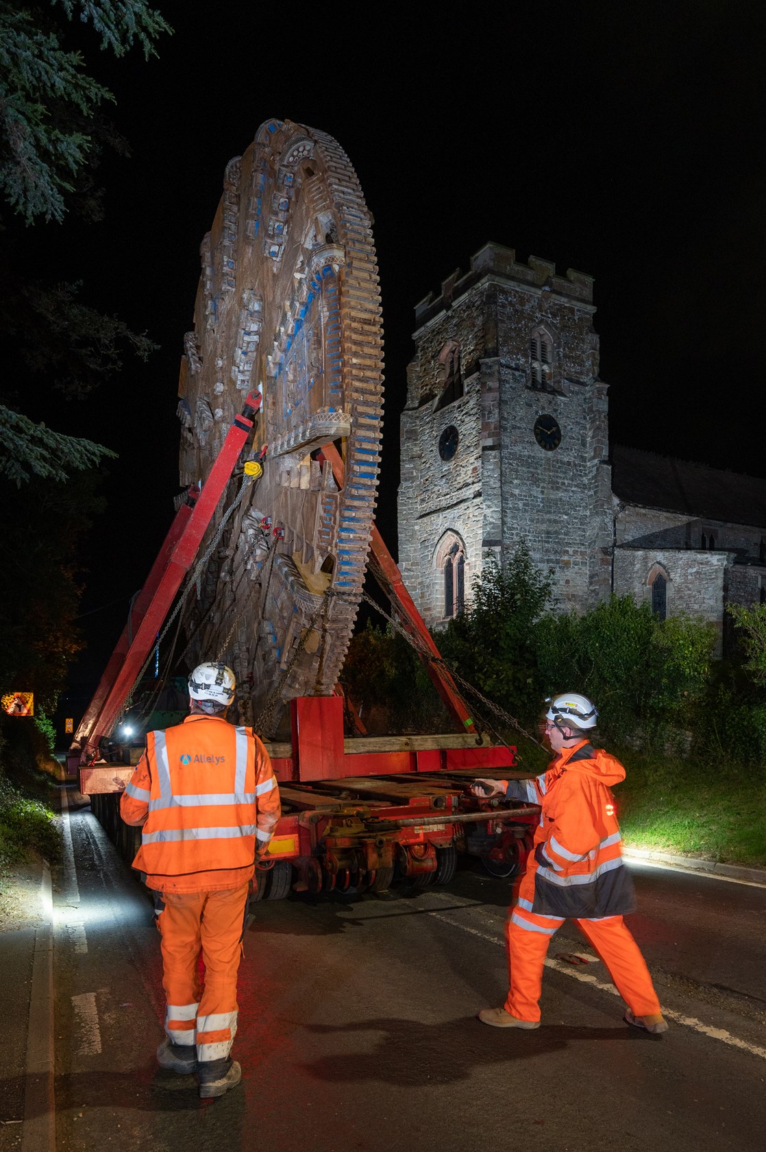 Dorothy cutterhead moved through Ufton