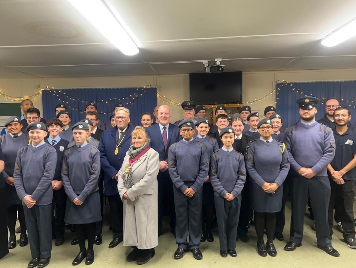 Sedgley Air Cadets visit
