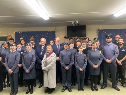 Sedgley Air Cadets visit