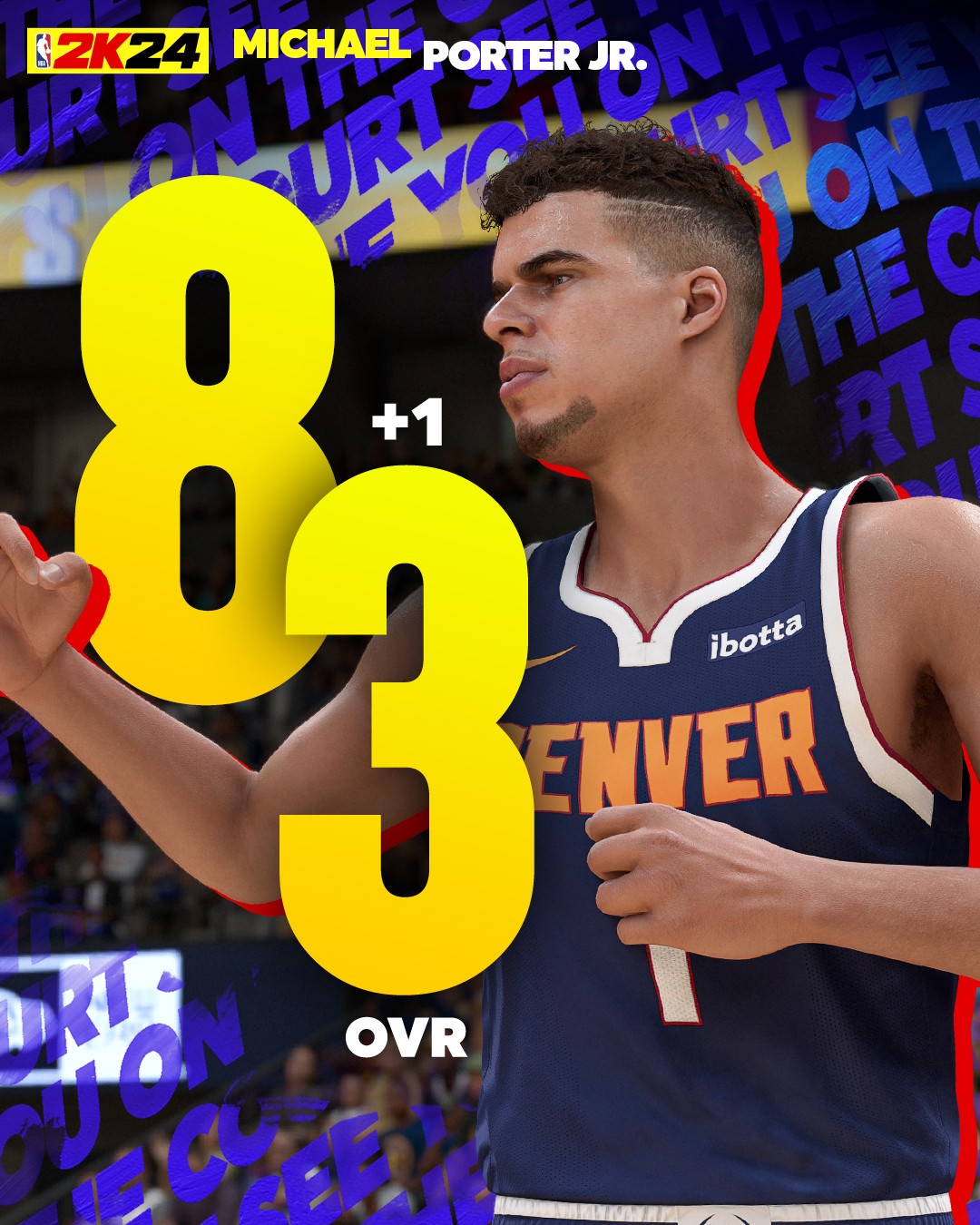 NBA 2K24 Ratings Update 7 Michael Porter Jr.