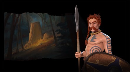 Civilization VI - Byzantium & Gaul Pack - Ambiorix Leader Art-2