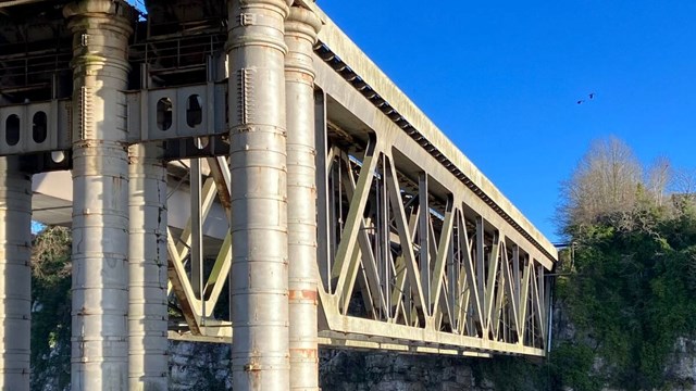 Network Rail begins multi-million-pound upgrade of historic Chepstow Viaduct: Chepstow viaduct hero image