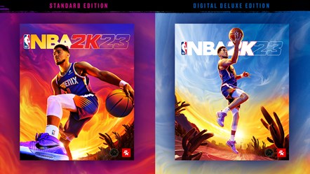 NBA 2K23 Devin Booker Cover Art