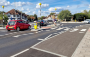 TfL Image - Wickham Road roundabout, Bromley: TfL Image - Wickham Road roundabout, Bromley