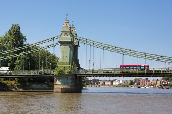 TfL Press Release - Proposals received for Hammersmith ferry service: TfL Image - Hammersmith Bridge
