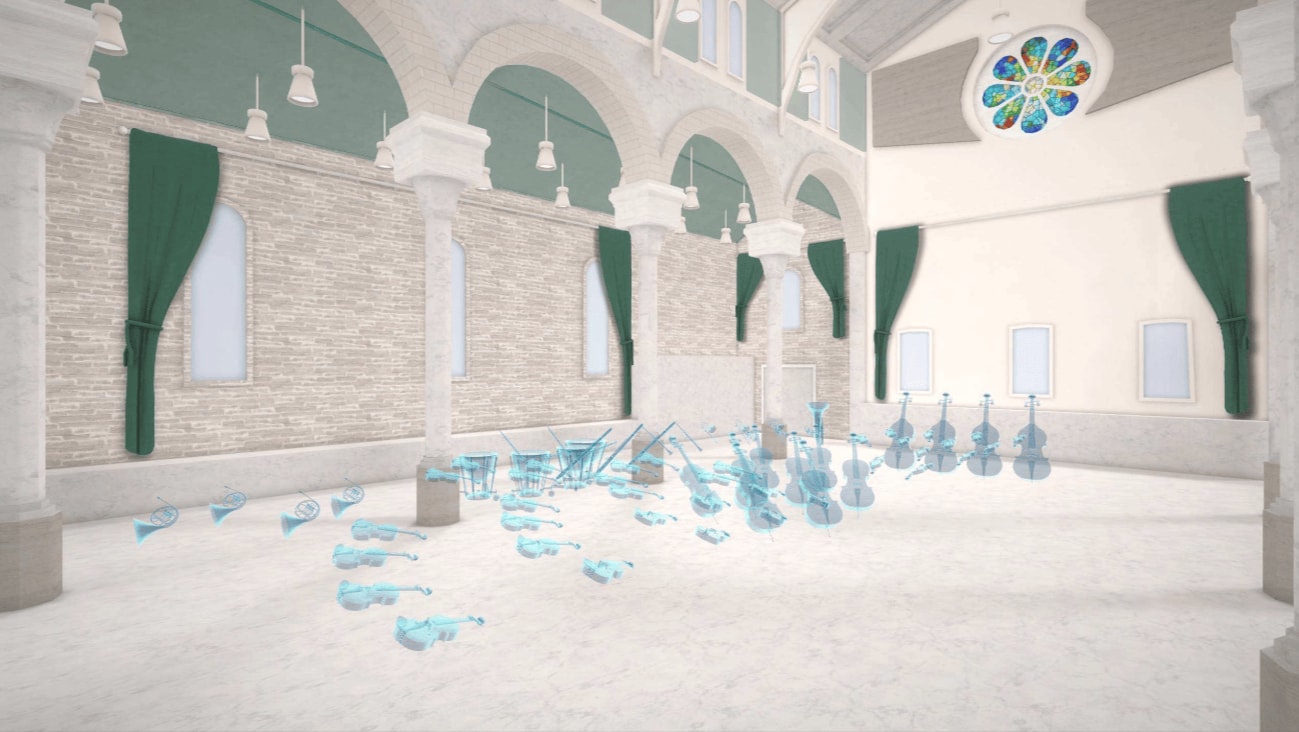 Siemens develops new acoustic digital twin for the Hallé St Peters: The Halle St Peters acoustic digital twin 2