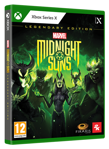 2K Marvel's Midnight Suns Legendary Edition Packaging Xbox Series X 3D