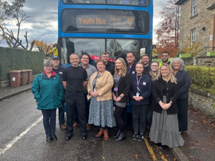 AYE Bus group - Moray Council logo