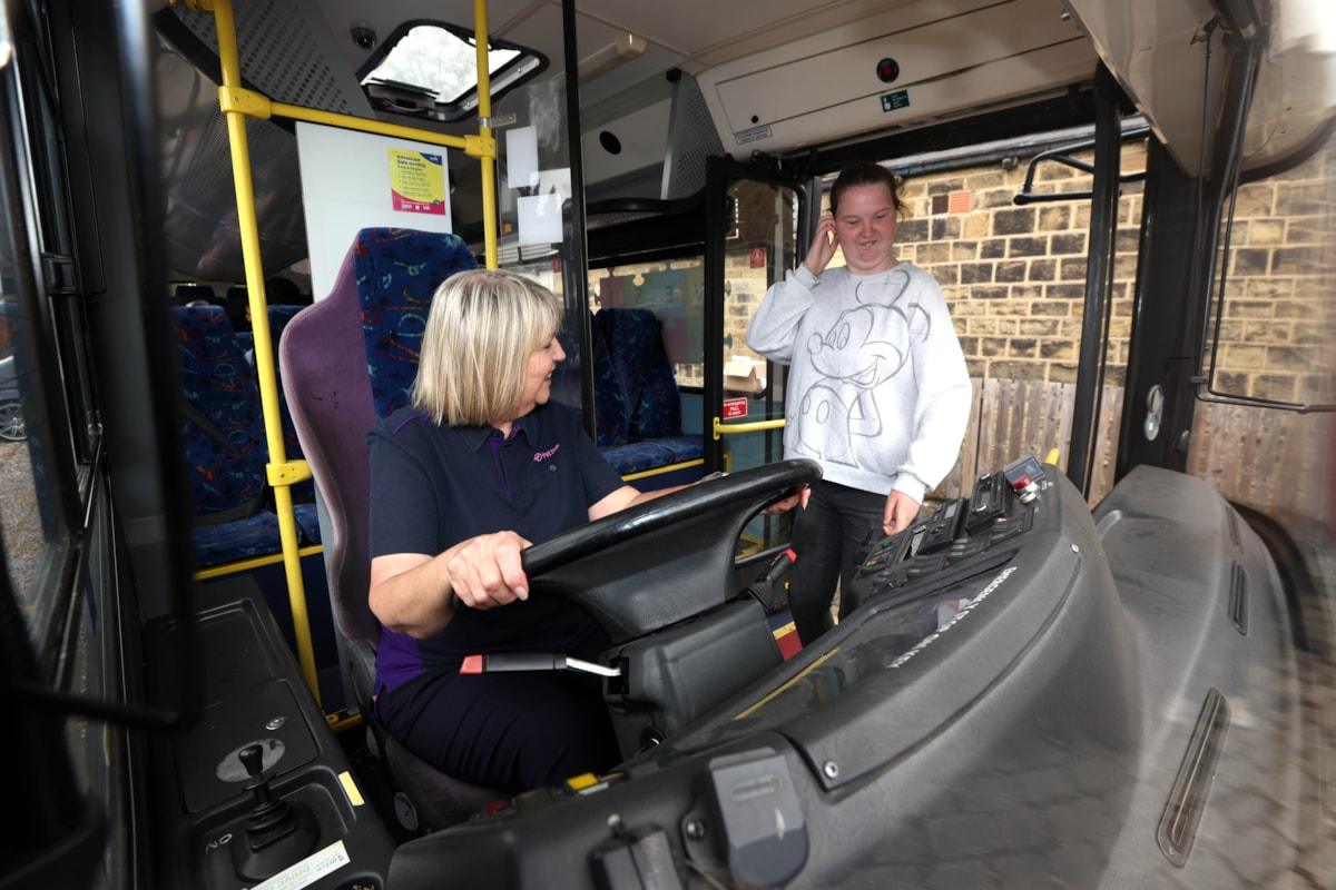 Meeting the driver